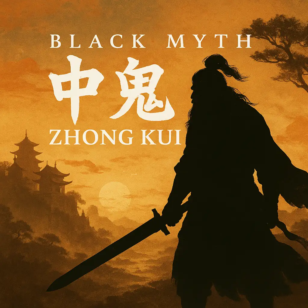 Ilustrasi Black Myth Zhong Kui