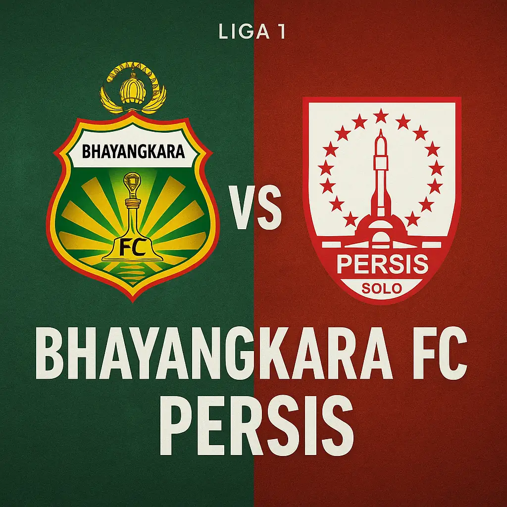 Bhayangkara FC vs Persis Live: Streaming Vidio 15.30 WIB